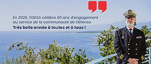 Vœux 2026 du directeur général de l'IGESA à la communauté des Armées