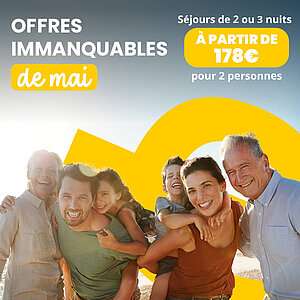 Découvrez nos offres immanquables de mai