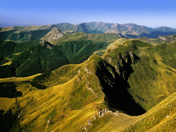 La beauté époustouflante des volcans d’Auvergne