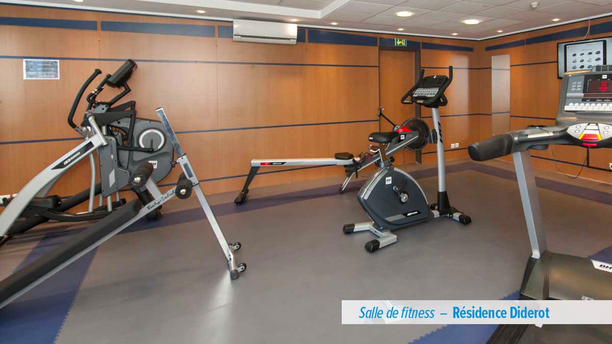 Salle de fitness – Résidence Diderot 