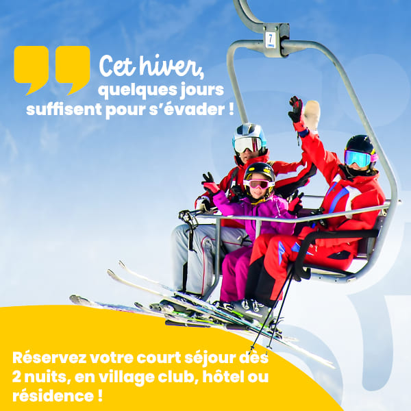 Cet hiver, évadez vous dès 2 nuits avec IGESA