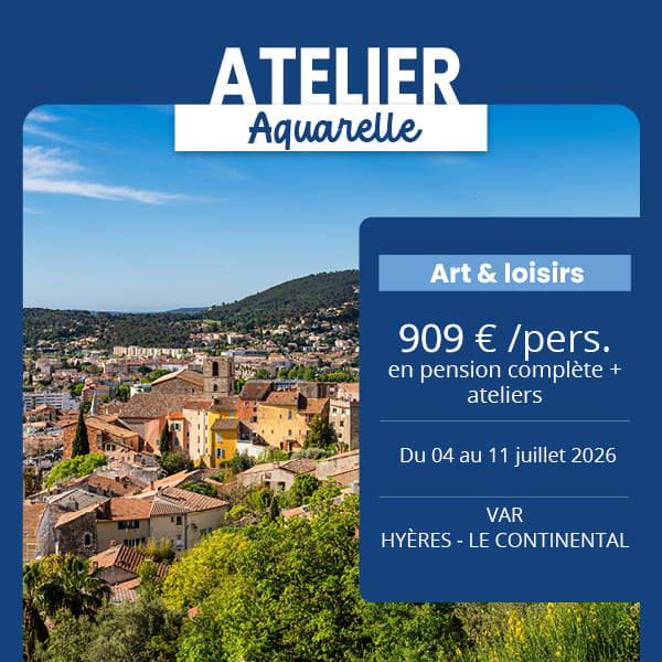 Atelier Aquarelle à Hyères