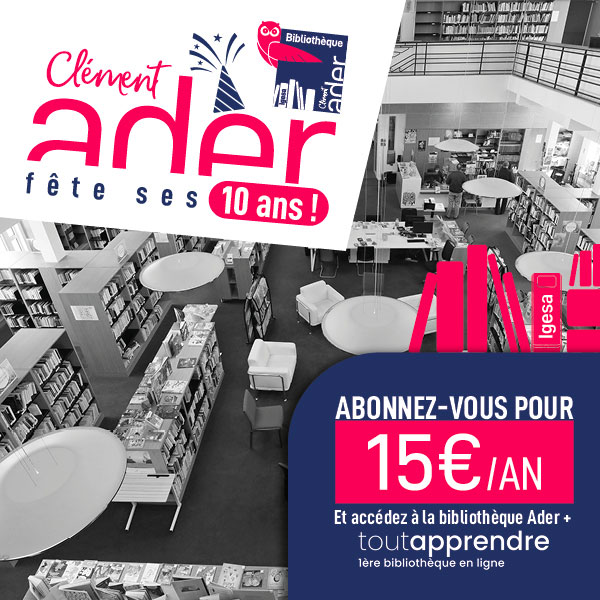 Adhérez à la bibliothèque ADER
