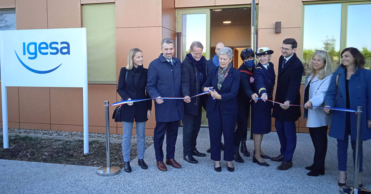Visite de M. Thibaut de Vanssay de Blavous, DRH-MD